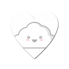 Kawaii Cloud Heart Magnet by KawaiiKawaii