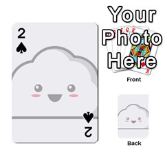 Kawaii Cloud Playing Cards 54 Designs 