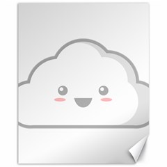 Kawaii Cloud Canvas 11  X 14   by KawaiiKawaii