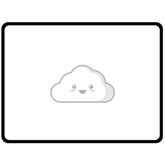 Kawaii Cloud Fleece Blanket (large) 