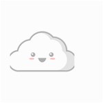 Kawaii Cloud Small Garden Flag (Two Sides) Front