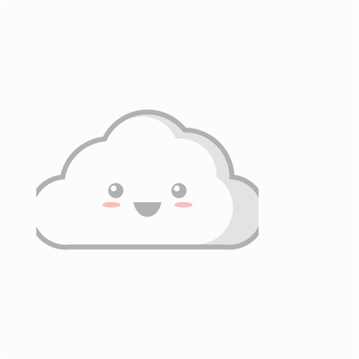 Kawaii Cloud Small Garden Flag (Two Sides)