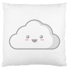 Kawaii Cloud Large Cushion Cases (one Side)  by KawaiiKawaii