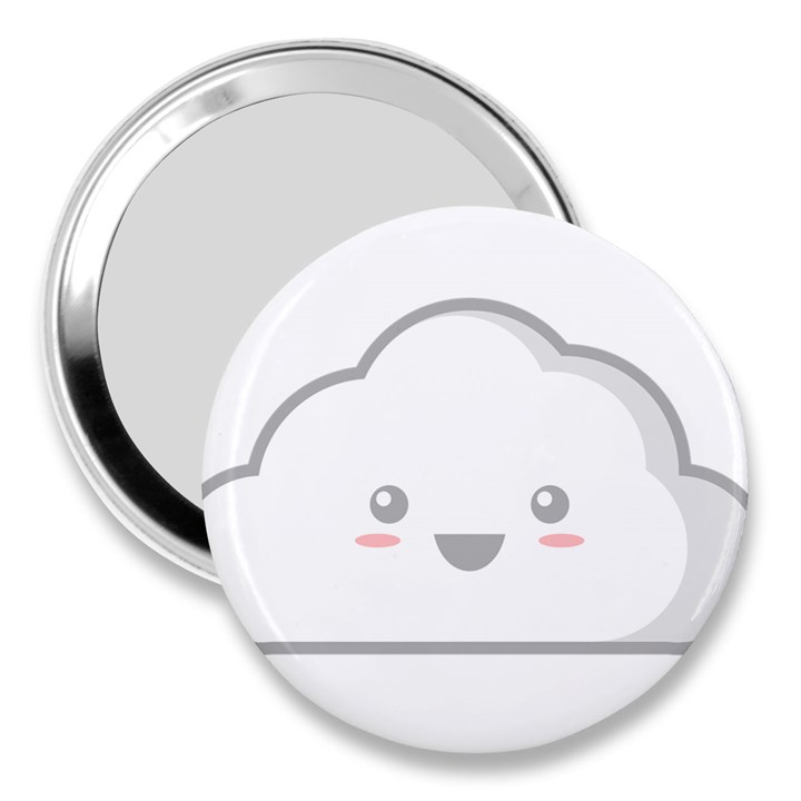 Kawaii Cloud 3  Handbag Mirrors