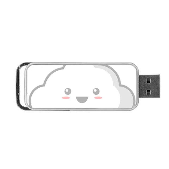 Kawaii Cloud Portable USB Flash (Two Sides)