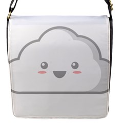 Kawaii Cloud Flap Messenger Bag (s)