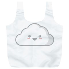 Kawaii Cloud Full Print Recycle Bags (l)  by KawaiiKawaii