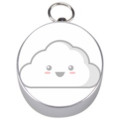 Kawaii Cloud Silver Compasses