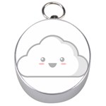 Kawaii Cloud Silver Compasses Front