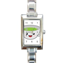 Kawaii Cup Rectangle Italian Charm Watches by KawaiiKawaii