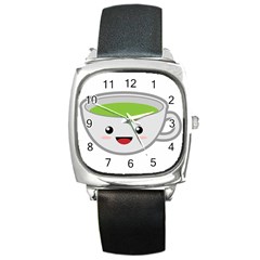 Kawaii Cup Square Metal Watches by KawaiiKawaii