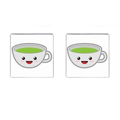 Kawaii Cup Cufflinks (square)