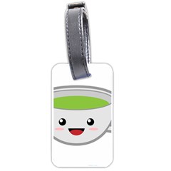 Kawaii Cup Luggage Tags (one Side) 