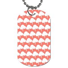 Tree Illustration Gifts Dog Tag (one Side)