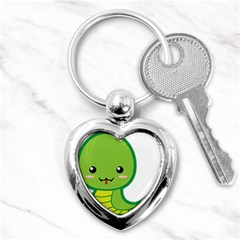 Kawaii Snake Key Chains (heart) 