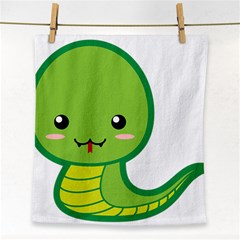 Kawaii Snake Face Towel