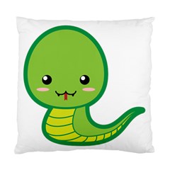 Kawaii Snake Standard Cushion Case (one Side) 