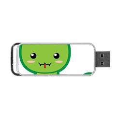 Kawaii Snake Portable Usb Flash (two Sides)