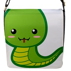 Kawaii Snake Flap Messenger Bag (s)