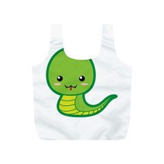 Kawaii Snake Full Print Recycle Bags (s)  by KawaiiKawaii