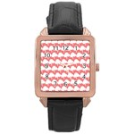 Tree Illustration Gifts Rose Gold Watches Front