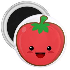 Kawaii Tomato 3  Magnets by KawaiiKawaii