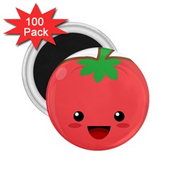 Kawaii Tomato 2 25  Magnets (100 Pack) 