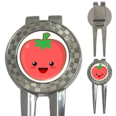 Kawaii Tomato 3-in-1 Golf Divots by KawaiiKawaii