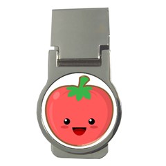 Kawaii Tomato Money Clips (round) 