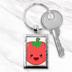 Kawaii Tomato Key Chains (rectangle)  by KawaiiKawaii