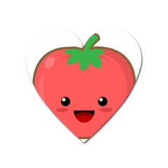 Kawaii Tomato Heart Magnet