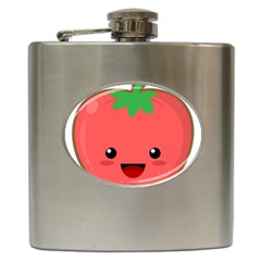 Kawaii Tomato Hip Flask (6 Oz) by KawaiiKawaii