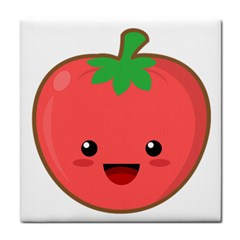 Kawaii Tomato Face Towel by KawaiiKawaii