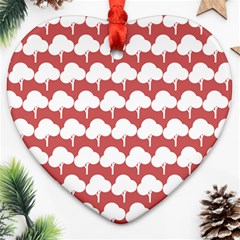 Tree Illustration Gifts Ornament (heart) 