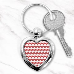 Tree Illustration Gifts Key Chains (heart) 