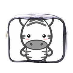 Kawaii Zebra Mini Toiletries Bags by KawaiiKawaii