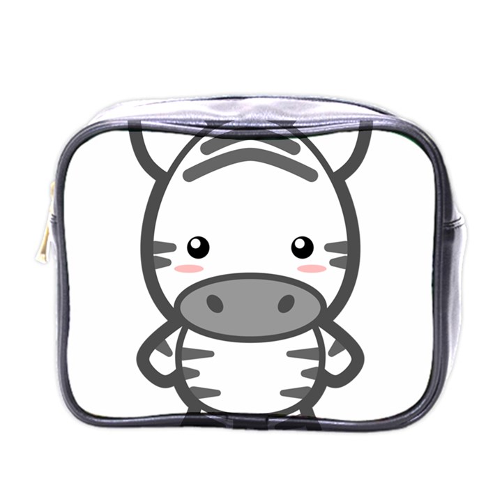 Kawaii Zebra Mini Toiletries Bags