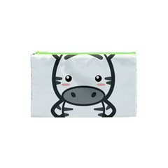 Kawaii Zebra Cosmetic Bag (xs) by KawaiiKawaii