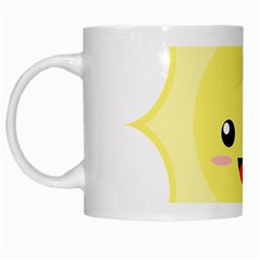 Kawaii Sun White Mugs by KawaiiKawaii