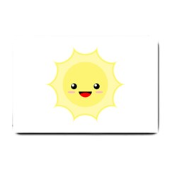 Kawaii Sun Small Doormat  by KawaiiKawaii