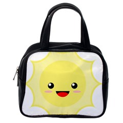 Kawaii Sun Classic Handbags (one Side) by KawaiiKawaii