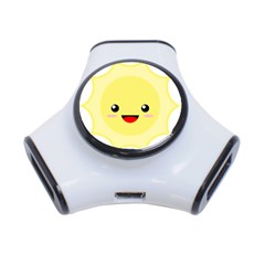 Kawaii Sun 3-port Usb Hub by KawaiiKawaii