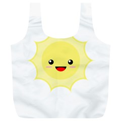 Kawaii Sun Full Print Recycle Bags (l)  by KawaiiKawaii