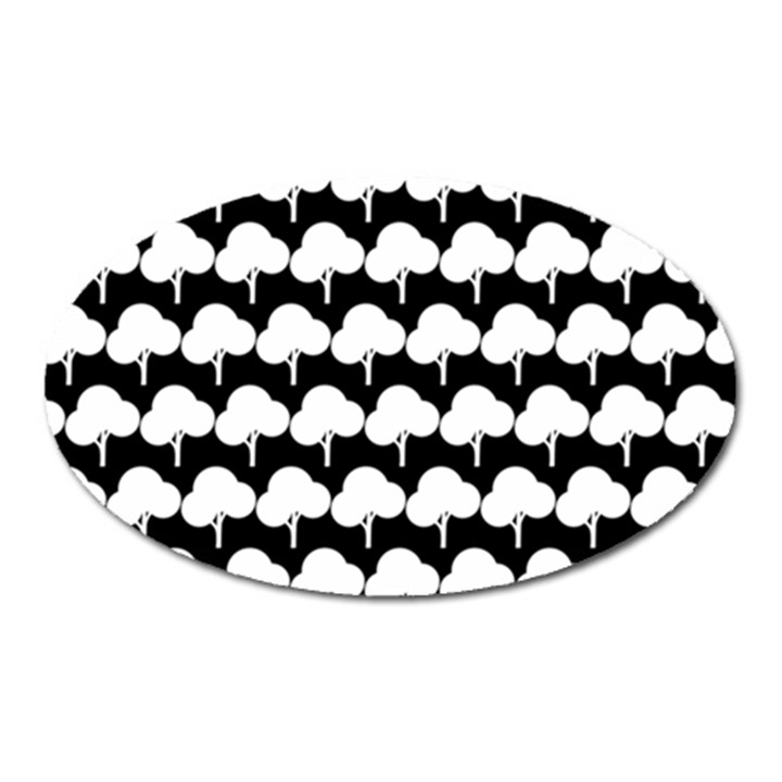 Pattern 361 Oval Magnet