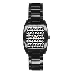 Pattern 361 Stainless Steel Barrel Watch by GardenOfOphir