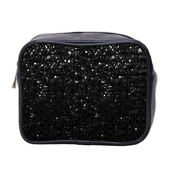 Crystal Bling Strass G283 Mini Toiletries Bag 2-side by MedusArt