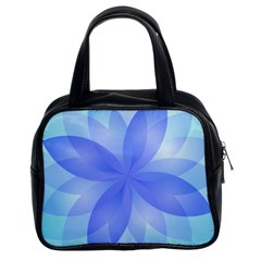 Abstract Lotus Flower 1 Classic Handbags (2 Sides) by MedusArt