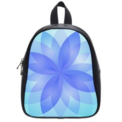 Abstract Lotus Flower 1 School Bags (small)  by MedusArt