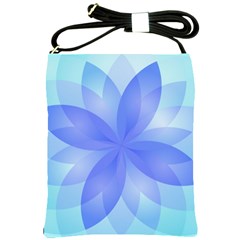 Abstract Lotus Flower 1 Shoulder Sling Bags by MedusArt