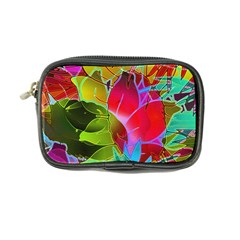 Floral Abstract 1 Coin Purse by MedusArt